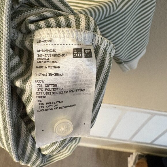 JW ANDERSON x Uniqlo Dry Pique Striped Polo Shirt - Picture 5 of 5